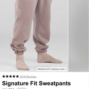 Signature Fit sweatpants Comfrt
